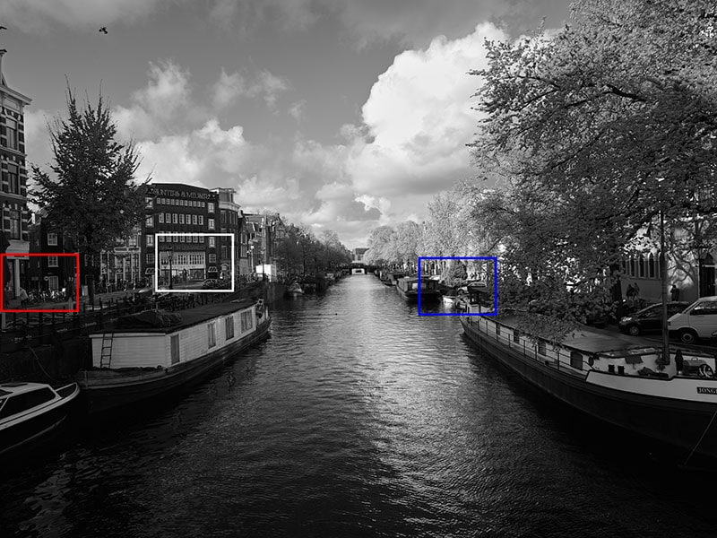 Canals of Amsterdam With Crops