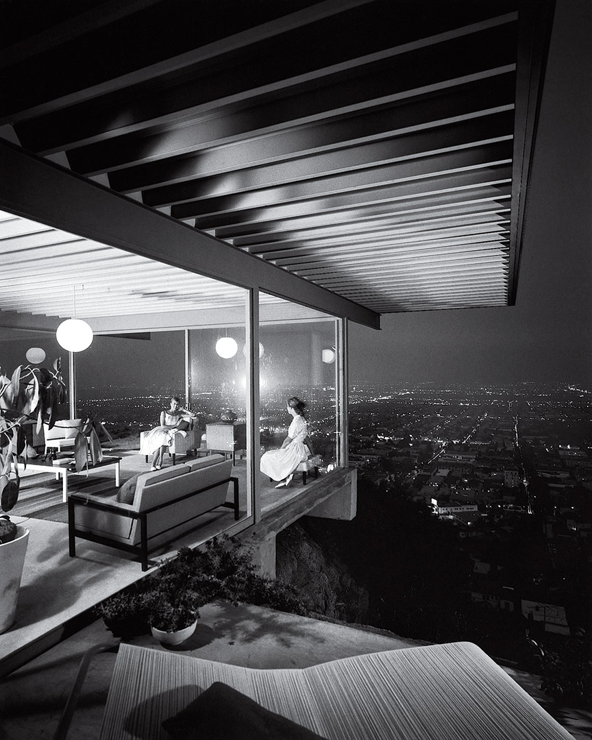Case study house #22 by (c) Julius Shulman – one of the most famous architectural photographs ever taken.