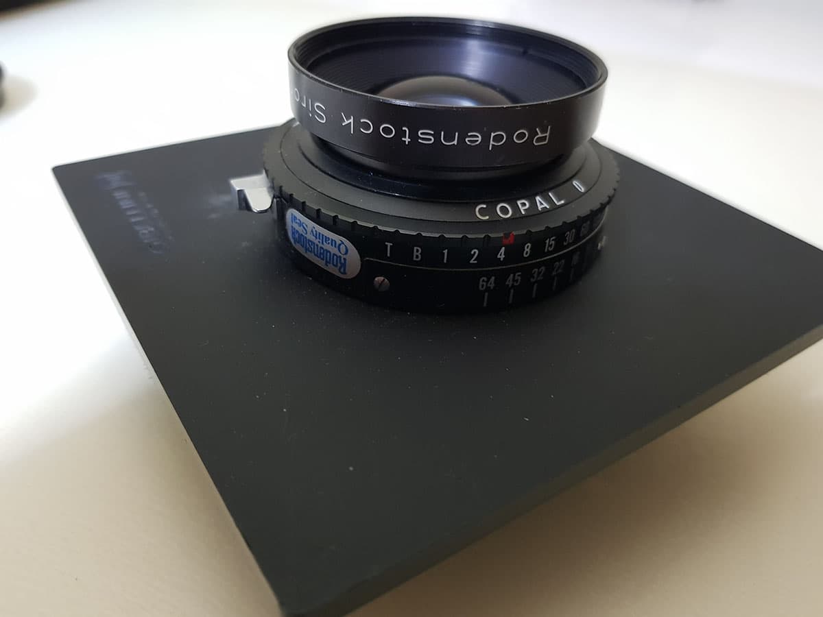 large format 150mm rodenstock lens