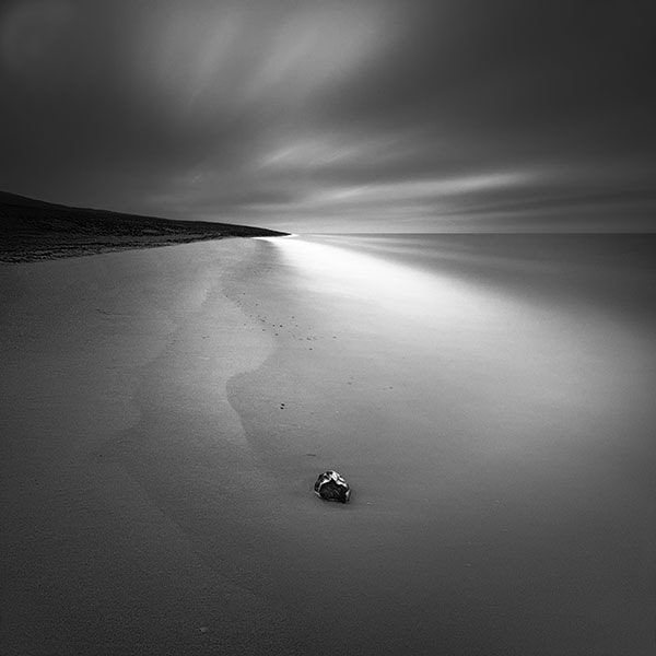 long exposure with camera pointed straight forward