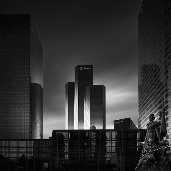 long exposure with camera pointed straight forward
