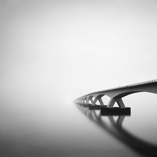 Zeeland Bridge By Joel Tjintjelaar