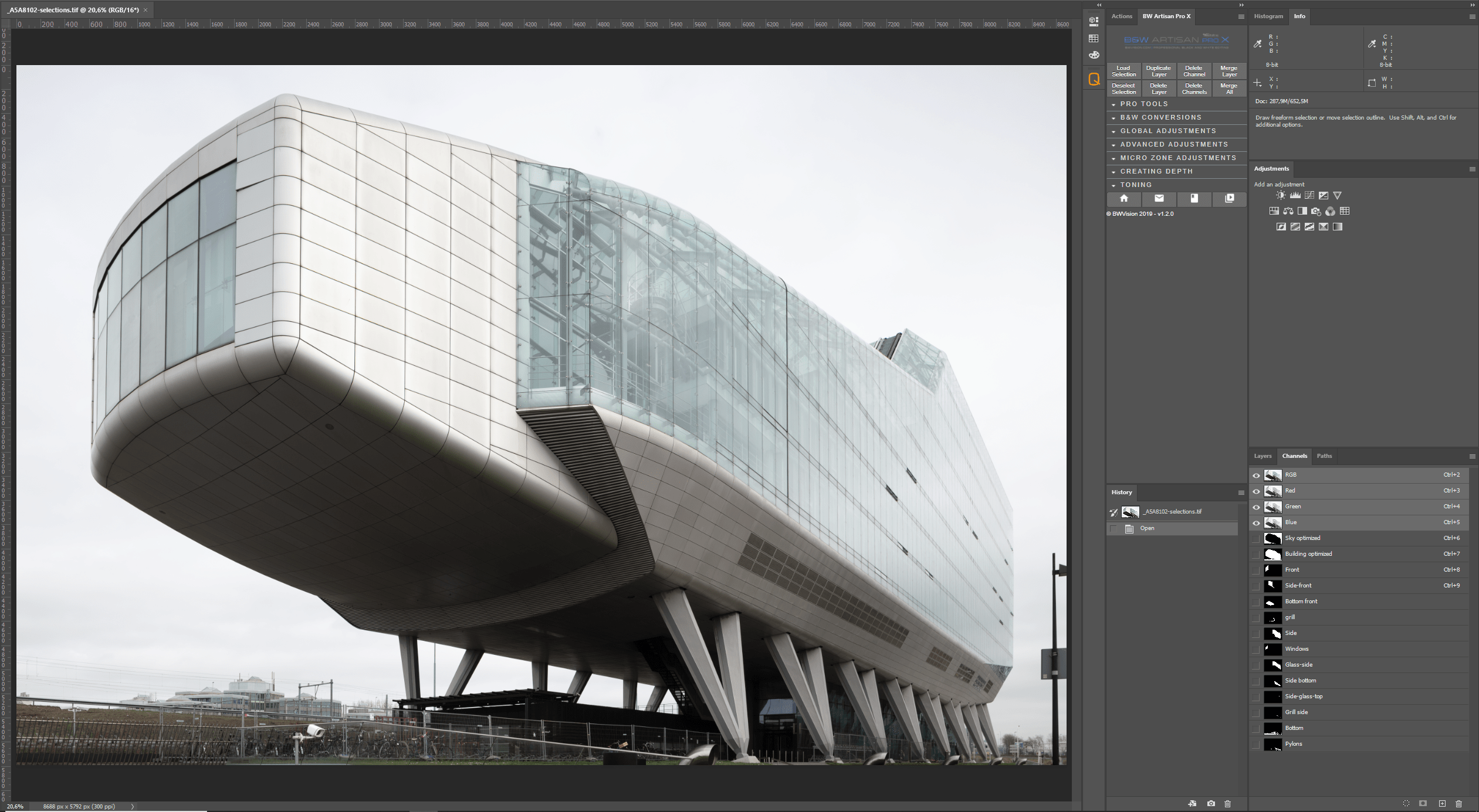 Nondestructive And Destructive Editing In Photoshop Bwvision Art And Craftsmanship In B W Photography
