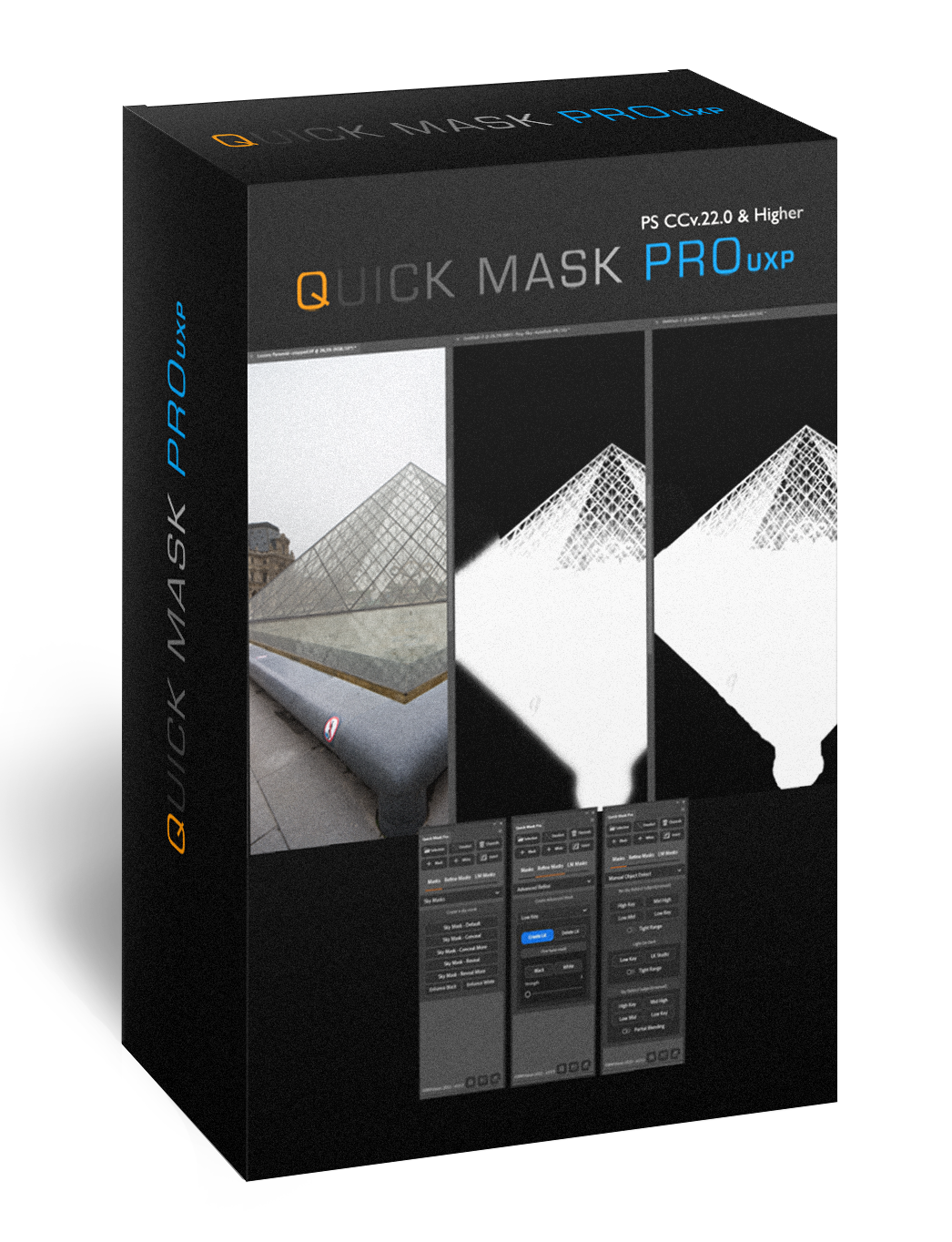 Quick mask pro panel for photoshop masking software